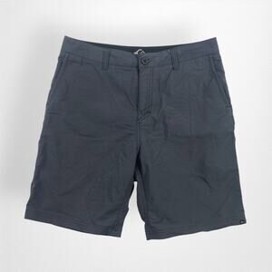 Quiksilver Amphibians Men's Navy‎ Outdoor Casual Performance Shorts Waist 32